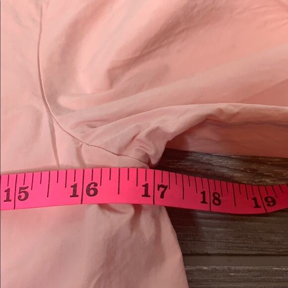COS pink tiered poplin top sz 32 - Picture 7 of 8